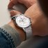 Breitling horloge met een kast in staal, met een wijzerplaat in het wit en een diameter van 41 mm - thumb