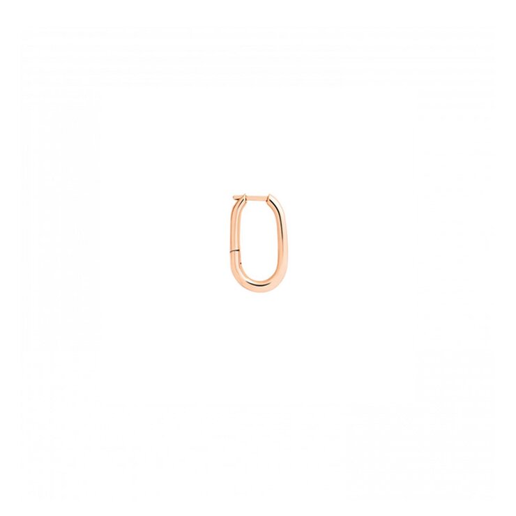 DoDo oorring in rosé goud 9kt