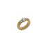 Fope ring in geel goud 18kt met briljant van 0,10 karaat - thumb