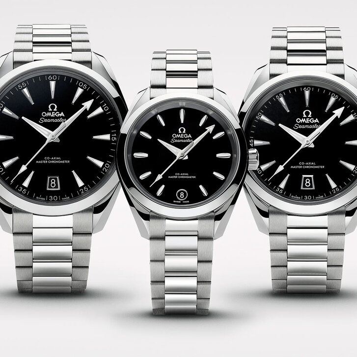 OMEGA Seamaster Aqua Terra 150M in drie formaten