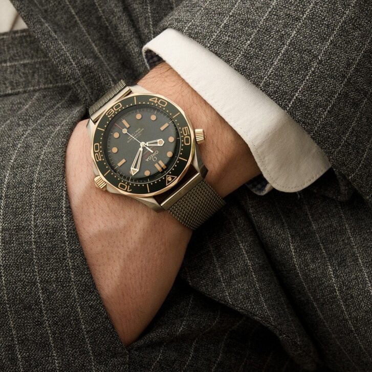 OMEGA Seamaster Diver 300: een meesterwerk in bronsgoud en titanium