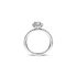 The Exclusive Collection verlovingsring in wit goud 18kt met briljant (ronde diamant) van 0,54 karaat als hoofdsteen omringd door briljanten van 0,28 karaat - thumb