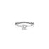 The Exclusive Collection verlovingsring in wit goud 18kt met ovalen diamant van 0,50 karaat - thumb