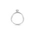 The Exclusive Collection verlovingsring in wit goud 18kt met ovalen diamant van 0,50 karaat - thumb