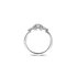 The Exclusive Collection verlovingsring in wit goud 18kt met briljant (ronde diamant) van 0,50 karaat en peervormige diamant - thumb