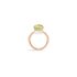 Pomellato ring in rosé goud 18kt met quartz lemon - thumb