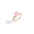 Pomellato ring in rosé goud 18kt met quartz rose & calcedoon omringd door bruine briljanten van 0,46 karaat - thumb