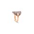 Pomellato ring in rosé goud 18kt met wittte & bruine briljant van 2,30 karaat - thumb