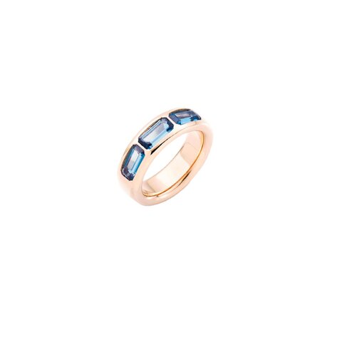 Pomellato ring in rosé goud 18kt met topaas london