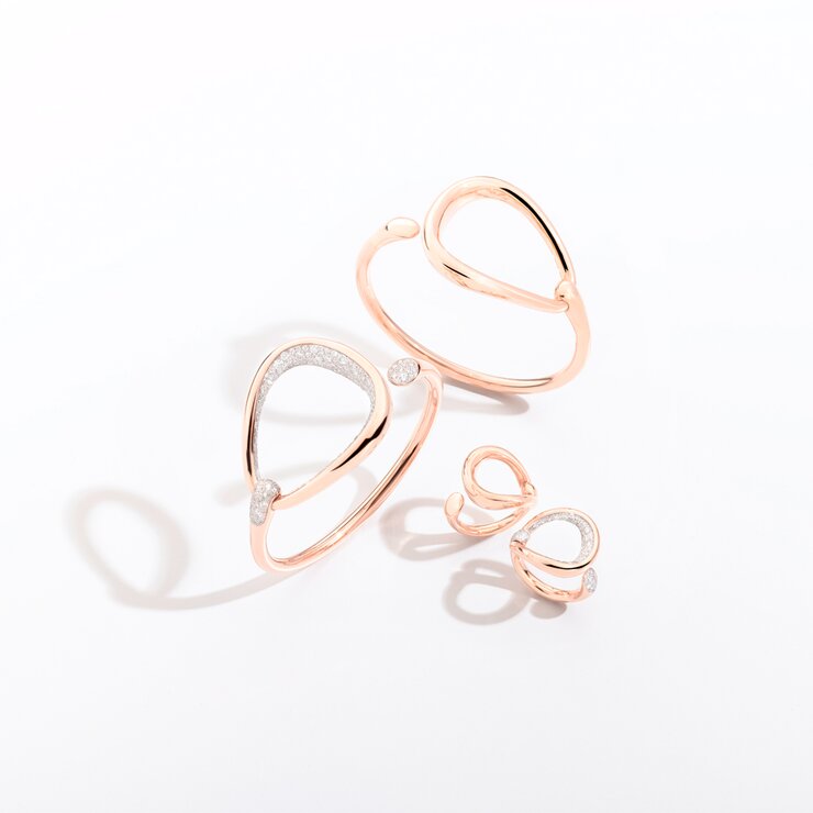 Pomellato ring in rosé goud 18kt