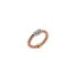 Fope ring in rosé goud 18kt met briljant van 0,07 karaat - thumb