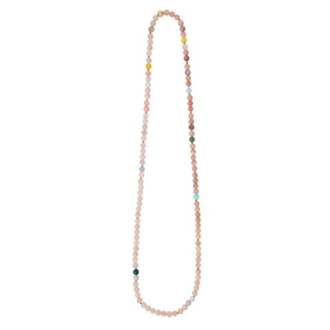 Ole Lynggaard ketting in geel goud 18kt met edelstenen multicolor