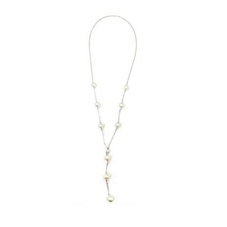 Utopia ketting in wit goud 18kt met parels