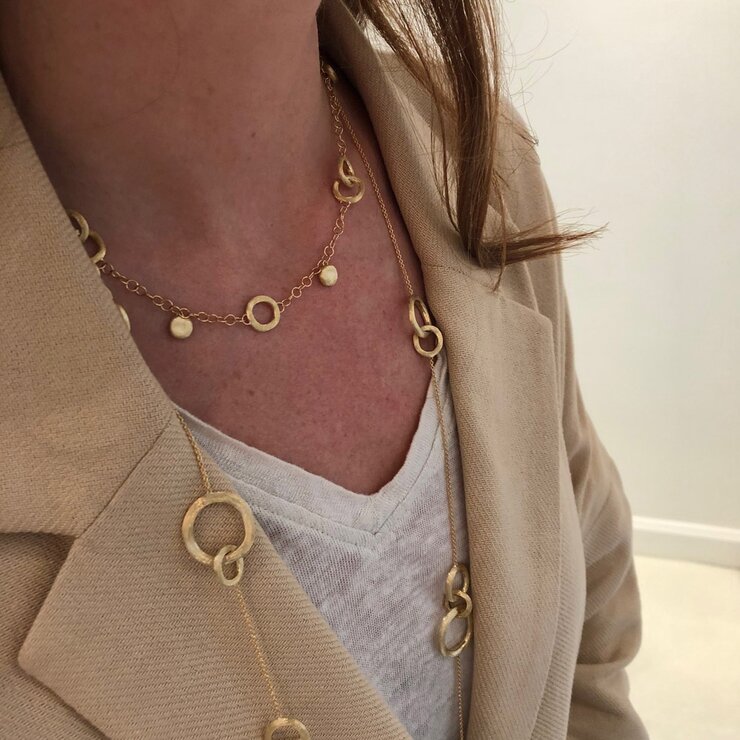 Marco Bicego ketting in geel goud 18kt