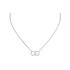 Messika ketting in wit goud 18kt met briljant van 0,65 karaat - thumb