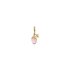 Ole Lynggaard hanger in geel goud 18kt met quartz rose - thumb