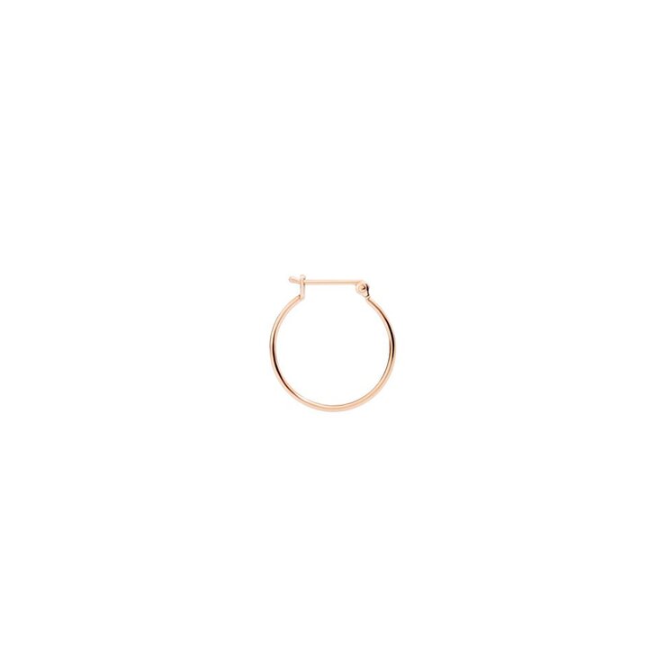 DoDo oorring in rosé goud 9kt