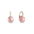 Pomellato oorringen in rosé goud 18kt met quartz rose - thumb