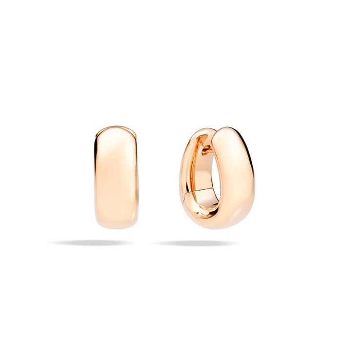 Pomellato oorringen in rosé goud 18kt