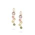 Marco Bicego oorringen in geel goud 18kt met edelstenen multicolor - thumb