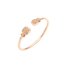 Pomellato armband in rosé goud 18kt met bruine briljant van 1,40 karaat en topaas incoloré - thumb