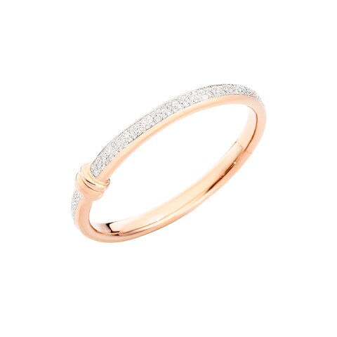 Pomellato armband in rosé goud 18kt met briljant van 3,80 karaat