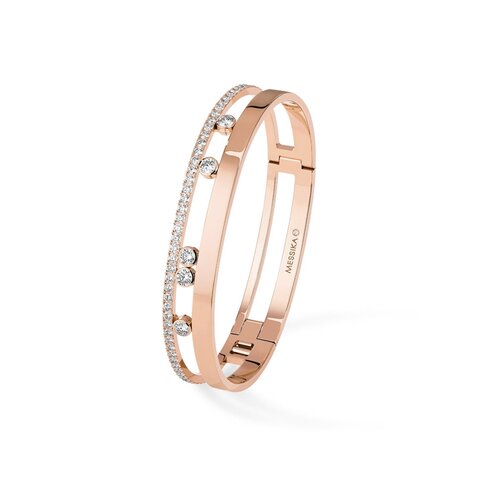 Messika armband in rosé goud 18kt met briljant van 1,95 karaat