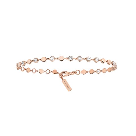 Messika armband in rosé goud 18kt met briljant van 0,45 karaat