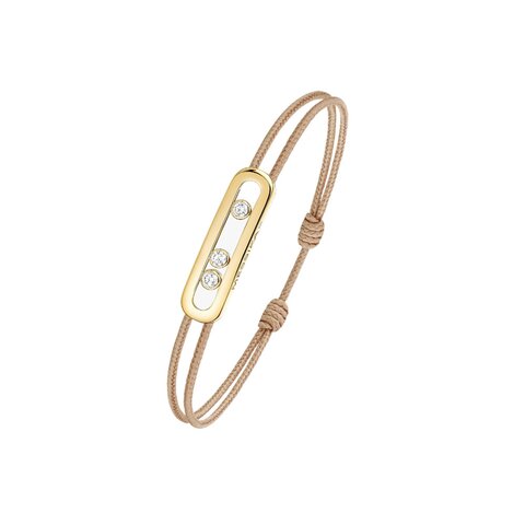 Messika armband in geel goud 18kt met briljant van 0,09 karaat