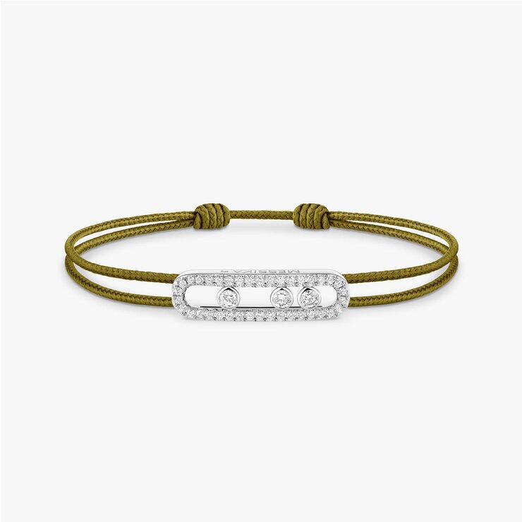 Messika armband in wit goud 18kt met briljant van 0,26 karaat