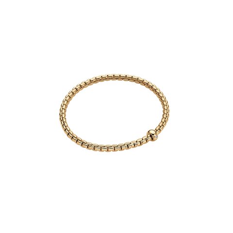 Fope armband in geel goud 18kt met briljant van 0,01 karaat