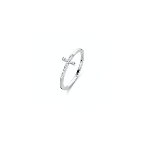 Casteur by Casteur ring in wit goud 18kt met briljant van 0,07 karaat