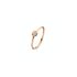 Casteur by Casteur ring in rosé goud 18kt met briljant van 0,04 karaat - thumb