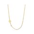 Casteur by Casteur ketting in geel goud 18kt met briljant van 0,05 karaat - thumb