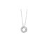 Casteur by Casteur ketting in wit goud 18kt met briljant van 0,21 karaat - thumb