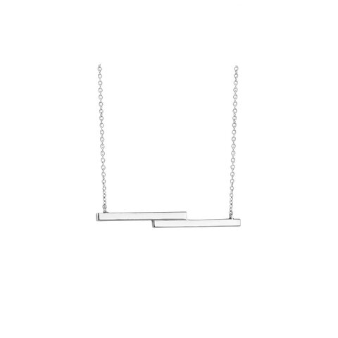 Casteur by Casteur ketting in wit goud 18kt