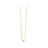 Casteur by Casteur ketting in geel goud 18kt met briljant van 0,05 karaat - thumb