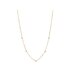 Casteur by Casteur ketting in geel goud 18kt met briljant van 0,25 karaat - thumb