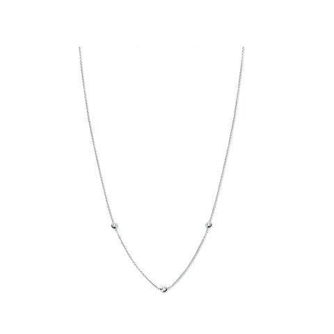 Casteur by Casteur ketting in wit goud 18kt met briljant van 0,15 karaat