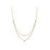 Casteur by Casteur ketting in geel goud 18kt met briljant van 0,15 karaat - thumb