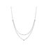 Casteur by Casteur ketting in wit goud 18kt met briljant van 0,15 karaat - thumb