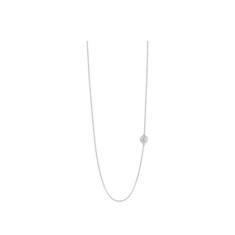 Casteur by Casteur ketting in wit goud 18kt met briljant van 0,15 karaat