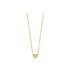 Casteur by Casteur ketting in geel goud 18kt met briljant van 0,11 karaat - thumb