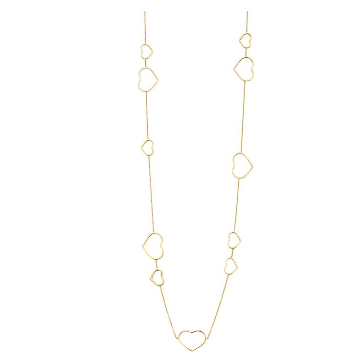 Casteur by Casteur ketting in geel goud 18kt