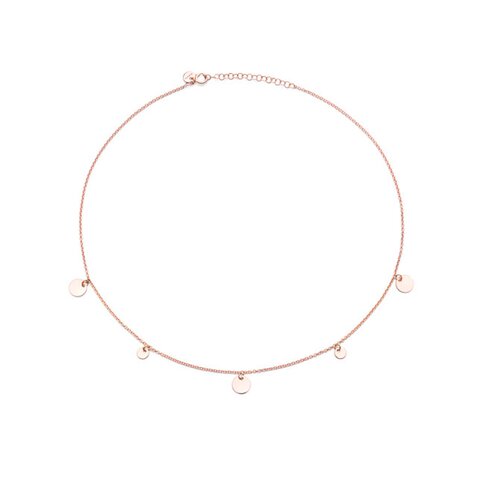 Burato Gioilelli ketting in rosé goud 18kt