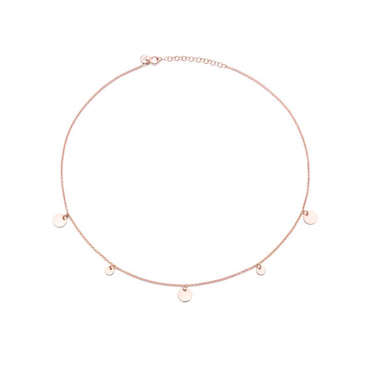 Burato Gioilelli ketting in rosé goud 18kt