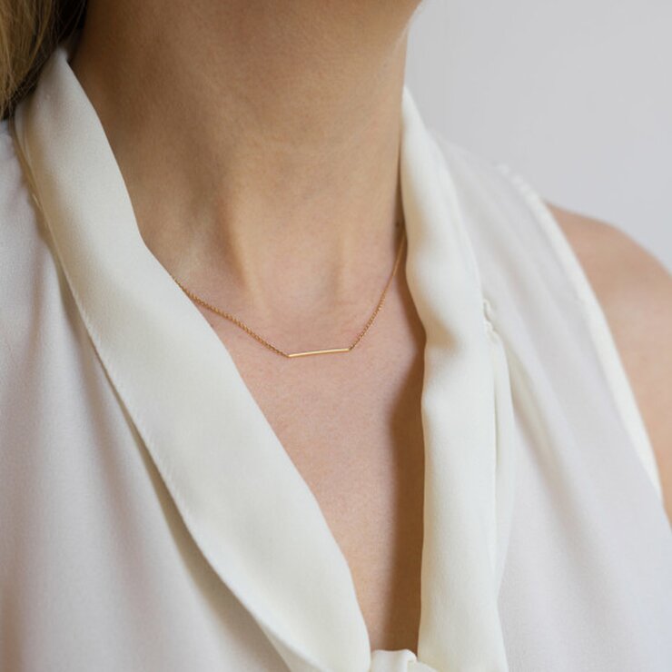 Burato Gioilelli ketting in rosé goud 18kt