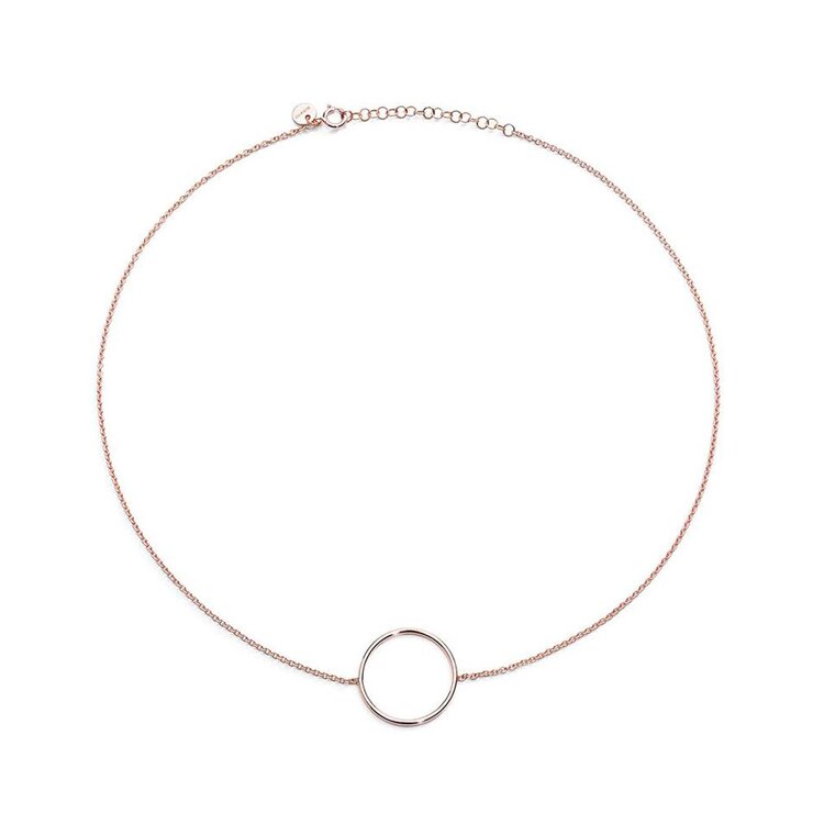 Burato Gioilelli ketting in rosé goud 18kt