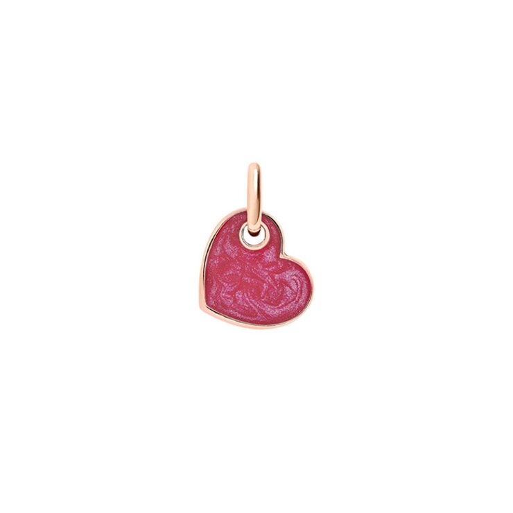 DoDo hanger in rosé goud 9kt met email