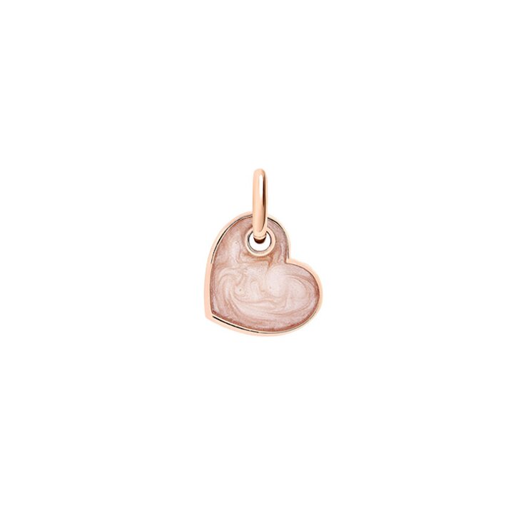 DoDo hanger in rosé goud 9kt met email